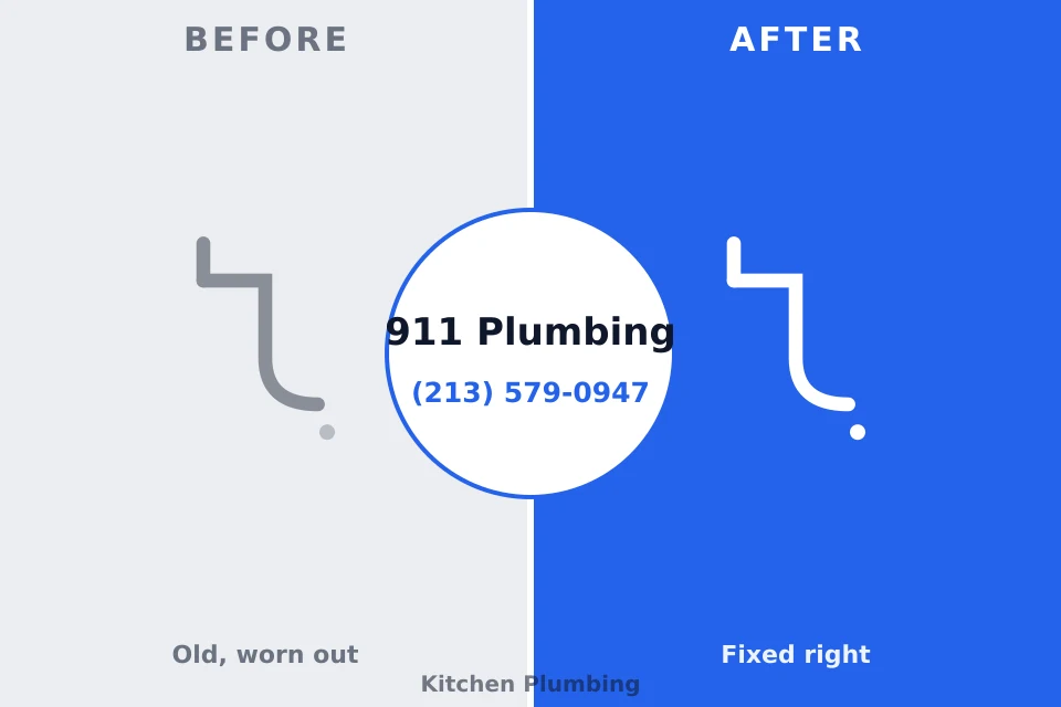 Before and after: plumbing company East Lake, FL